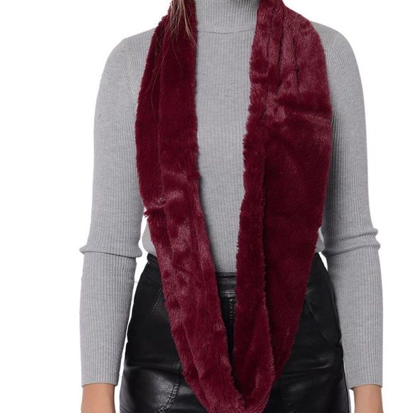 Infinity Scarfs Neck Warmer Wine - Picture 3 of 3
